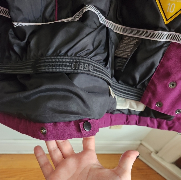Orage ski/snowboard jacket, deep purple - Picture 7 of 10
